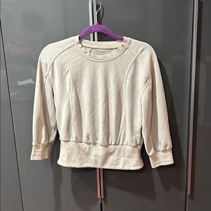 Lululemon Athletica Cream Pullover